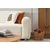 Atelier del Sofa Ugaona garnitura na razvlačenje S-Loft Left, 206 x 290 cm, Bela