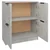Komoda siva boja betona 60x30x70 cm od konstruiranog drva