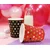 GoDan Papirnati lončki Red Hearts XOXO 250ml 6 kosov