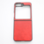 Maska Leather za Samsung Galaxy Z Flip 6 crvena