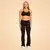 BeastPink Grace Sports Bra Black