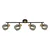 Spot lampa FE408-4 BK+WD