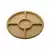 Compartmentalized serving board, with lid, bamboo, 35.5cm - Farberware