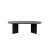 Hanah Home Klub sto Sable, 119x40x60cm, Crni