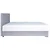 Tapacirani Krevet Morato 140/200 -Best Price- 140/200 cm , siva