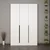 Hanah Home Komplet predosblje Noah Beli