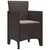 Vrtna stolica 2 pcs Smeđa 53 x 49 x 85 cm Polipropilen