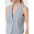 comma casual identity Telovnik  moder denim / bela