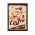Wallity Uramljena slika Coffee, 55x75 cm