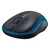 Logitech M185 Miš, Bežična RF, Optički, 1000 DPI, Crno-plsvi