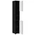 Kupaonski ormar Crna 30 x 35 x 192 cm Konstruirano drvo & Metal