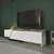 Hanah Home TV Komoda Zonas, 180x28,6x35 cm, Bela