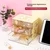 Miniso Organizator za radni sto, 17x11x15cm, Roze