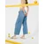 Sinsay - Teksas culotte pantalone - plavi džins
