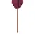 Vanjski suncobran s drvenim stupom 270 cm bordo