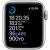 Apple Watch Series 6 (GPS + Cellular, 40mm, Silver Stainless Steel, White Sport Band)