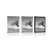 Plakat za motoriste v črnobeli varianti - 20x30 white