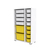 HANAH HOME Višenamenska polica Rine 2D4K8U White Yellow