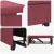 Krevet-sofa na razvlačenje Vinska crvena 194 x 50 x 82 cm