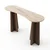 HANAH HOME Polica Zen Travertine Walnut
