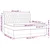 vidaXL Box spring postelja z vzmetnico temno rjav 200x200 cm blago