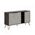 HANAH HOME Komoda Clara Dark Brown Lagina
