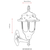 Lessentiel Maison Spoljna zidna lampa BAP-68180-BSY-M2, 30 x 25 cm, E27, 40W, IP65, Crna