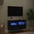 TV zidni ormar Crni hrast 80 x 30 x 40 cm Konstruirano drvo