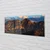 tulup.si Steklena slika Mountain sunset 140x70 cm 2 obešalnika