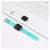 Transparent Apple Watch Sport Silicone Strap 38/40/41mm crveni