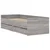 Vidaxl Posteljni okvir s predali siva sonoma 90x190 cm