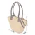 CITA MAASS Nakupovalna torba STRAW BAG  bež / rjava