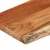 Zidna polica 70x30x2,5 cm pravokutna bagremovo drvo živi rub