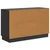 Kreveta s ladicama Crna 89 x 34,5 x 57 cm Konstruirano drvo