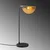 Opviq Stona lampa, Crna