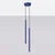 Sollux SL.2126 - Luster na sajli PASTELO 2xG9/8W/230V plava