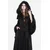 Ženski plašč DEVIL FASHION - Black - CT214