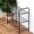 Vilde 569979 - Metalni stalak za obucu na 3 nivoa 63 x 28 x 60 cm