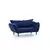 Atelier del Sofa Dvosed na razvlačenje Vino 190cm, Teget