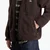 Mikina Dickies Mount Hope Fleece Dark Brown L