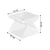 Hanah Home pomoćni sto Lira, 35 cm, hromirani