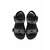 Young Versace-logo touch-strap sandals-kids-Black