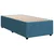 Vidaxl Box spring postelja z vzmetnico modra 90x190 cm žamet