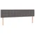 Vidaxl Box spring postelja z vzmetnico siva 160x200 cm umetno usnje