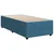 Vidaxl Box spring postelja z vzmetnico temno modra 80x200 cm žamet