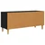 TV ormar Crni hrast 100 x 34,5 x 44,5 cm Konstruirano drvo