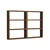Hanah Home Zidna polica Hexa, 84,6x60x9 cm,Boje oraha