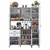 Hanah Home JE266 višenamenski ormarić 160 × 218,6 × 45 cm, bela/orah