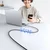 Mcdodo USB-C KABEL USB 4V1 ZA HITRO POLNJENJE ZA IPHONE 14 MACBOOK 60W 1M