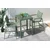 Green Bay Baštenski set sto i 2 stolice Olive, Visoko sedenje, Maslinasti